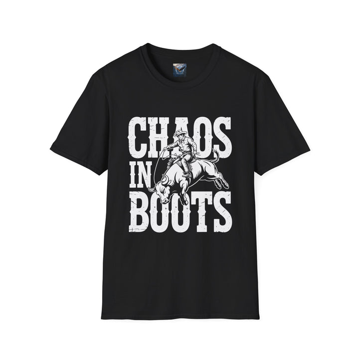 Bullrider Chaos in Boots T-Shirt