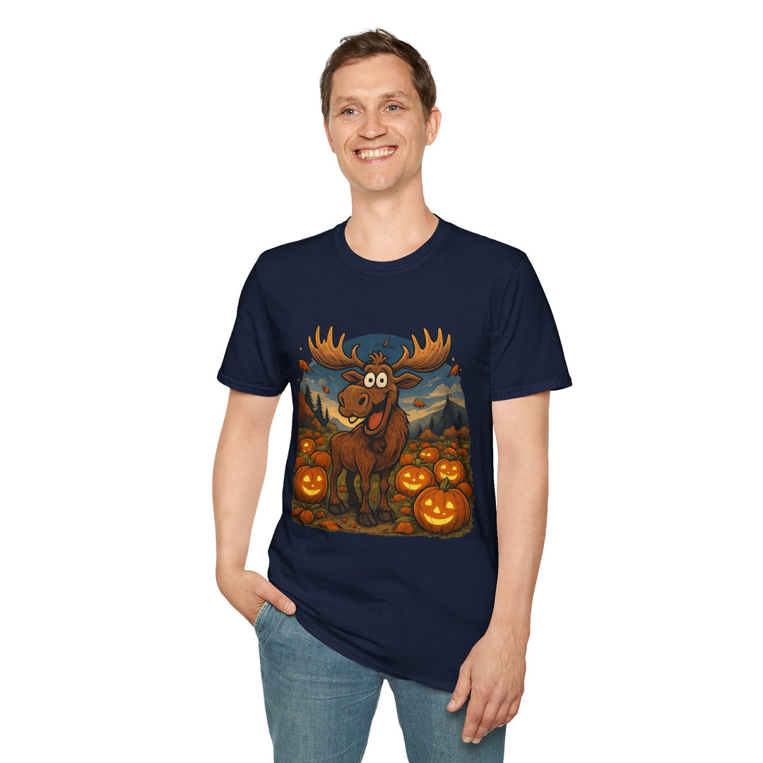 Happy Moose Halloween T-Shirt