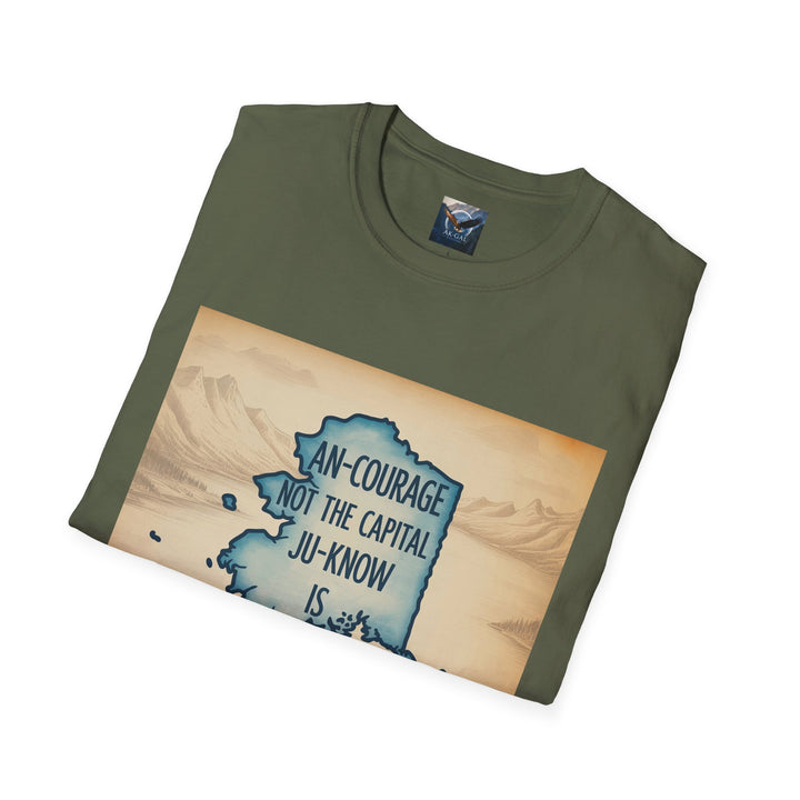 An-Courage Wilderness Map Edition T-Shirt