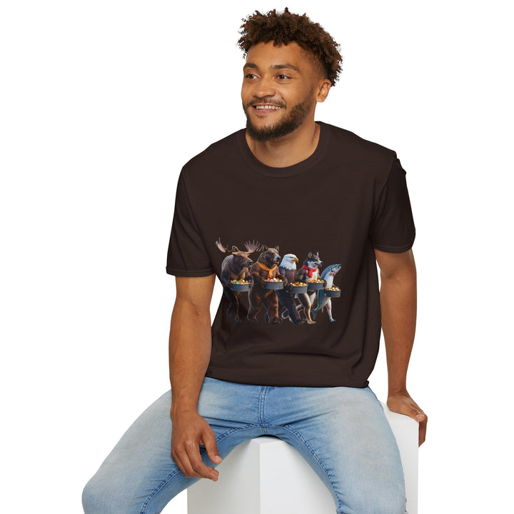 Alaska Halloween Wildlife Parade T-Shirt