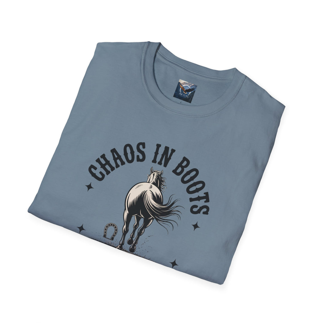 Chaos in Boots - Kiss My Horsepower T-Shirt