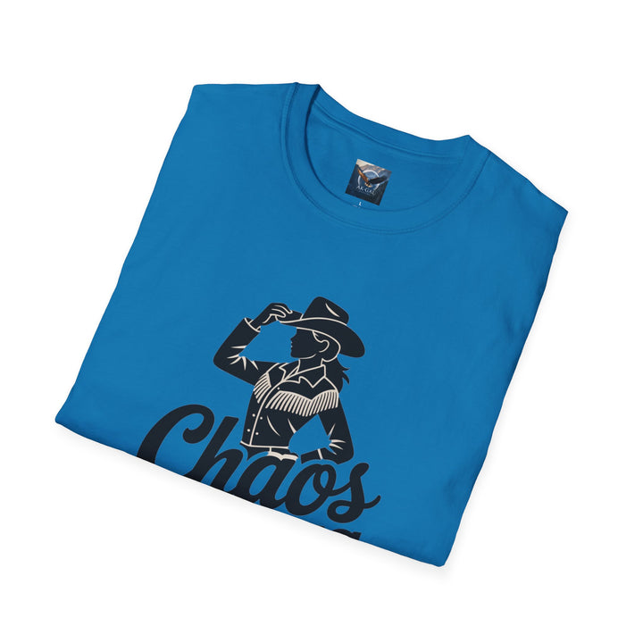 Chaos in Boots Cowgirl Grit T-shirt