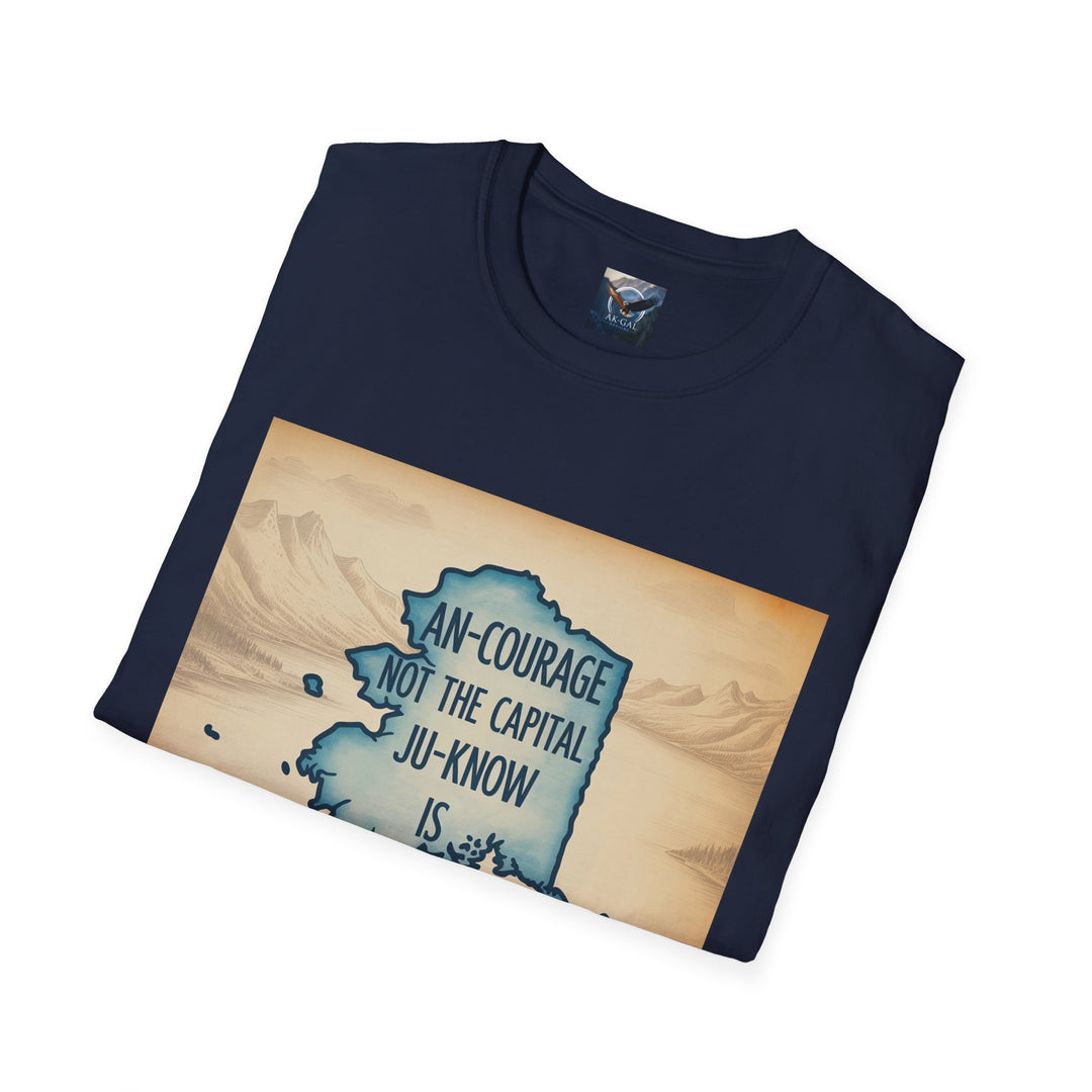 An-Courage Wilderness Map Edition T-Shirt