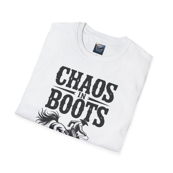 Chaos in Boots - Bronc T-Shirt
