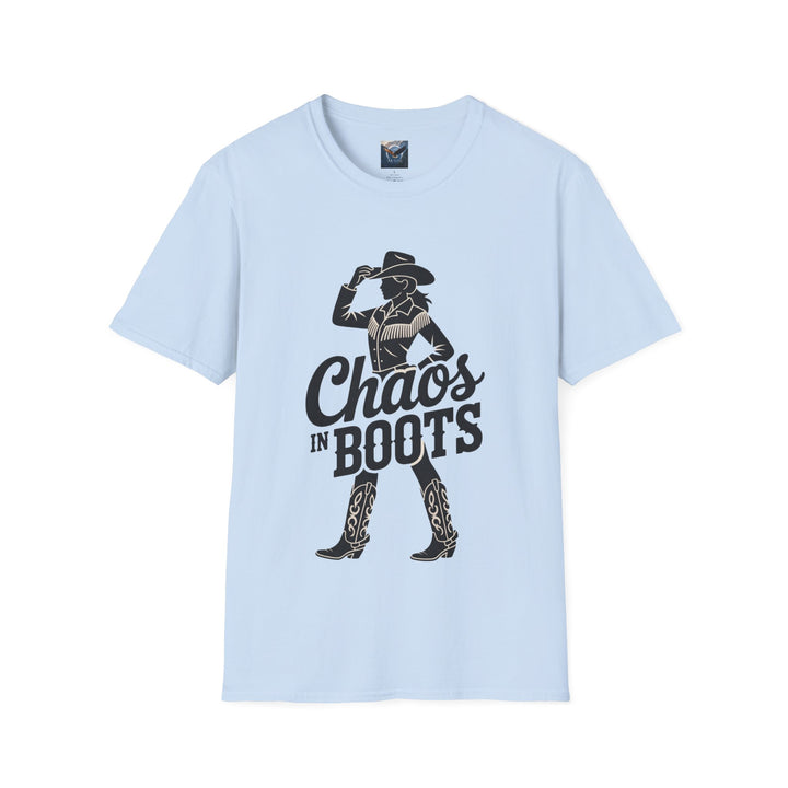 Chaos in Boots Cowgirl Grit T-shirt