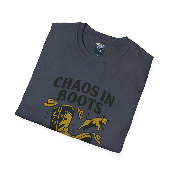 Chaos in Boots - Boot Scootin' Mayhem T-Shirt