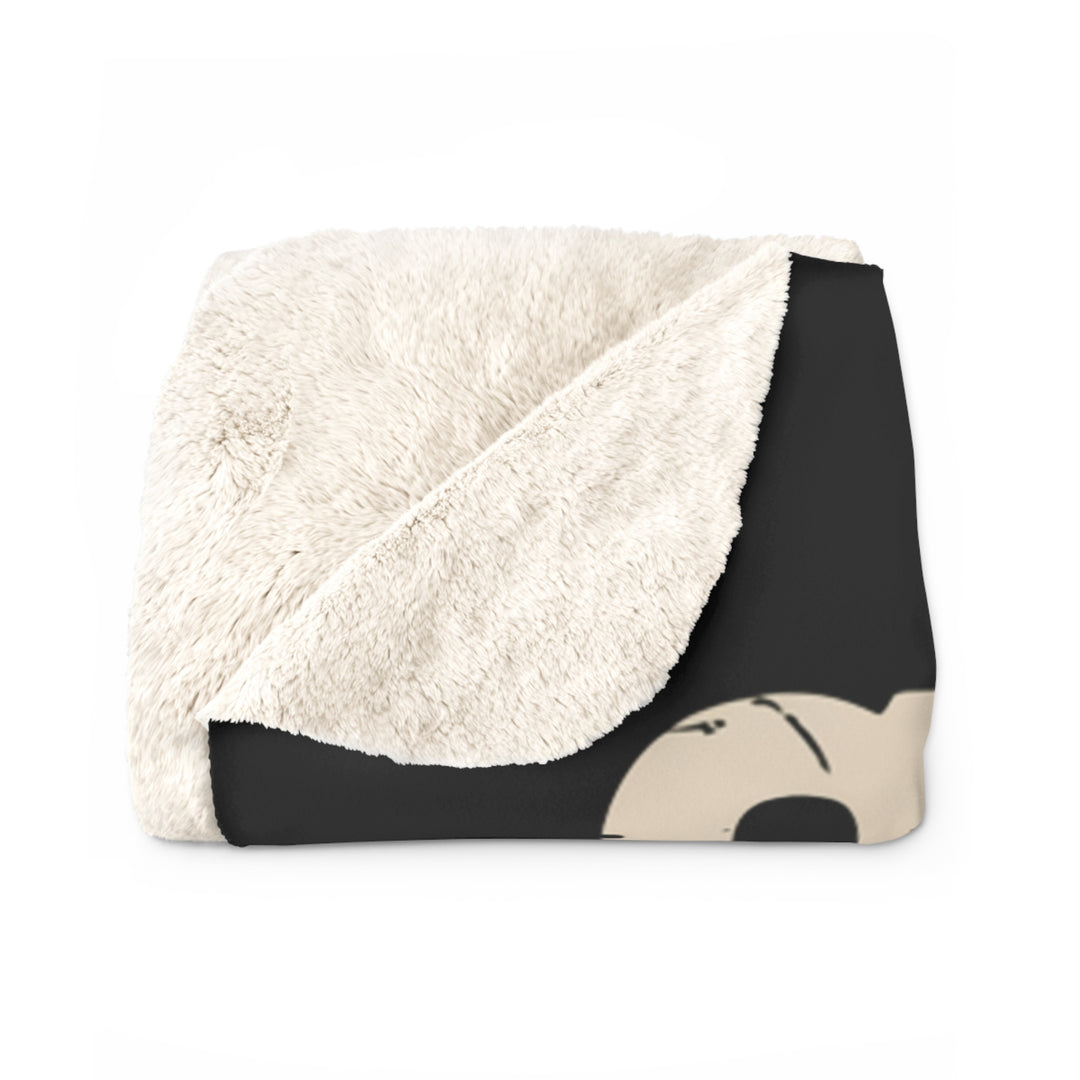 Chaos in Boots Raging Bull Sherpa Fleece Blanket