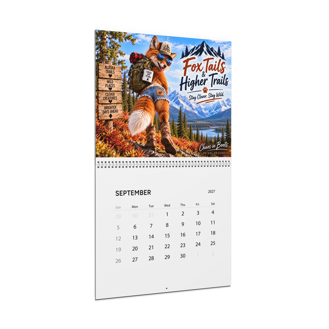 Alaska Animals with Attitude 2027 Wall Calendar