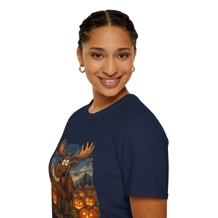 Happy Moose Halloween T-Shirt