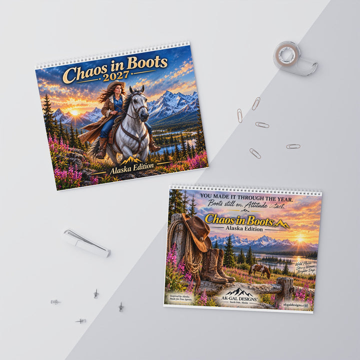 Chaos in Boots Wall Calendar 2027