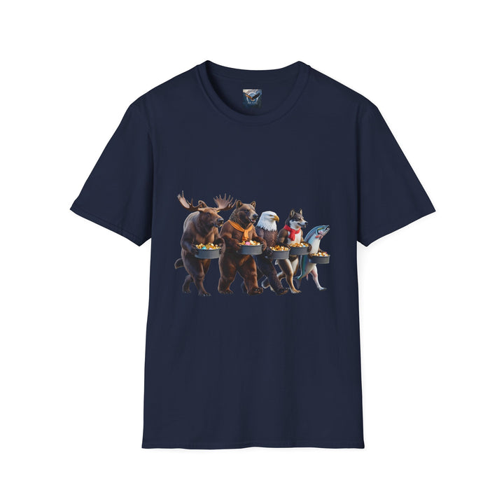 Alaska Halloween Wildlife Parade T-Shirt