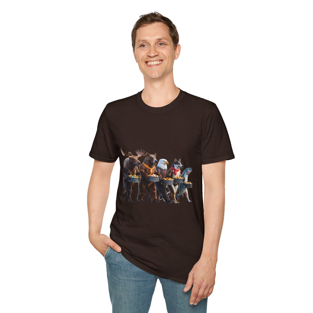 Alaska Halloween Wildlife Parade T-Shirt