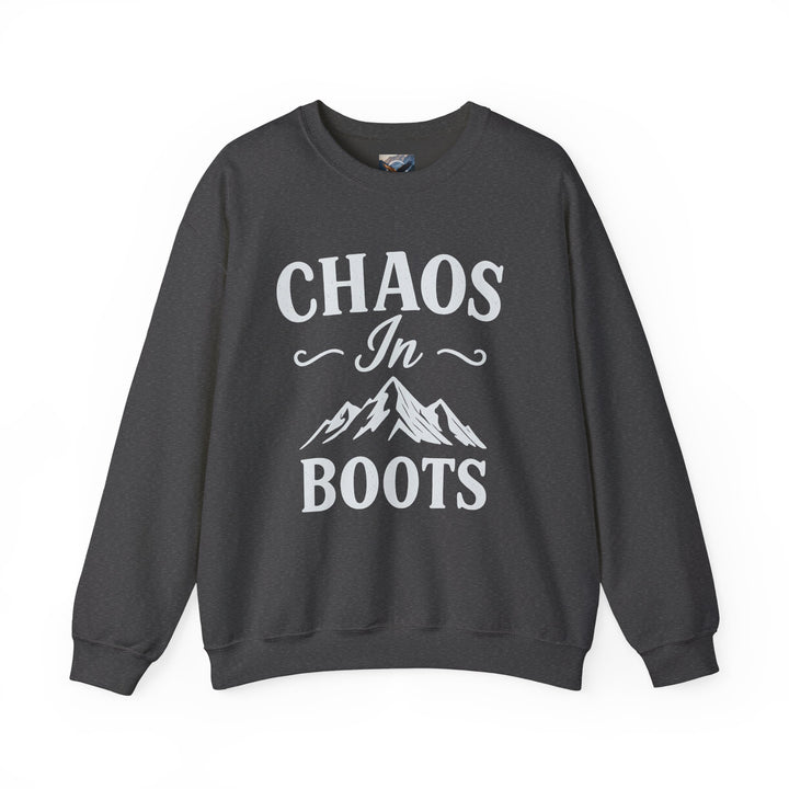 Chaos In Boots Crewneck Sweatshirt