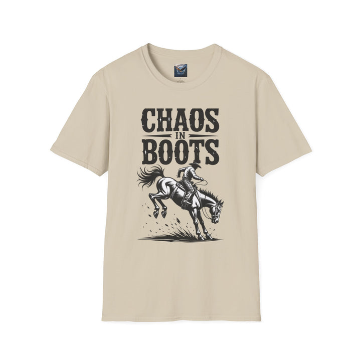 Chaos in Boots - Bronc T-Shirt
