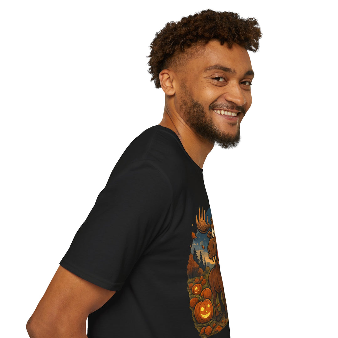 Happy Moose Halloween T-Shirt