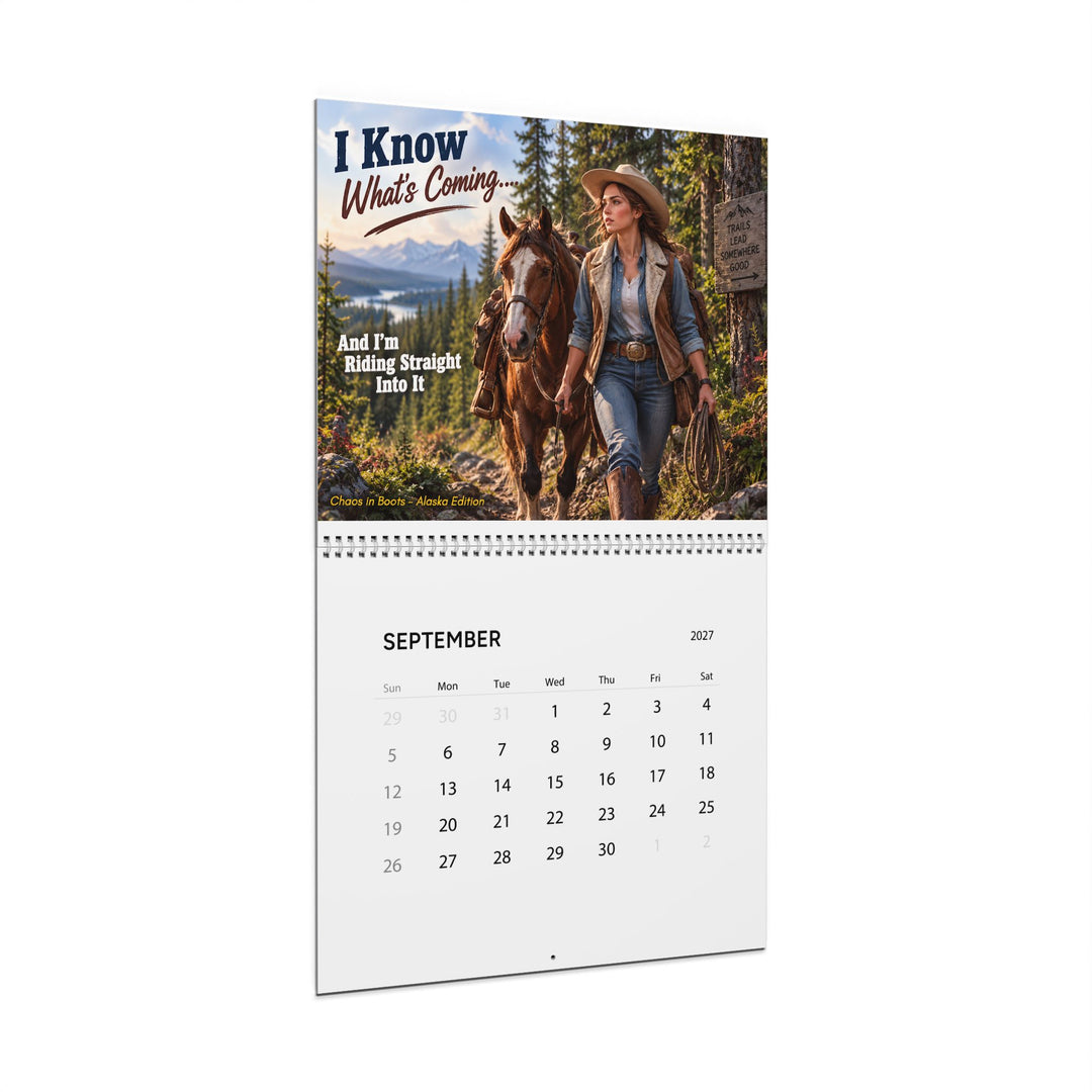 Chaos in Boots Wall Calendar 2027