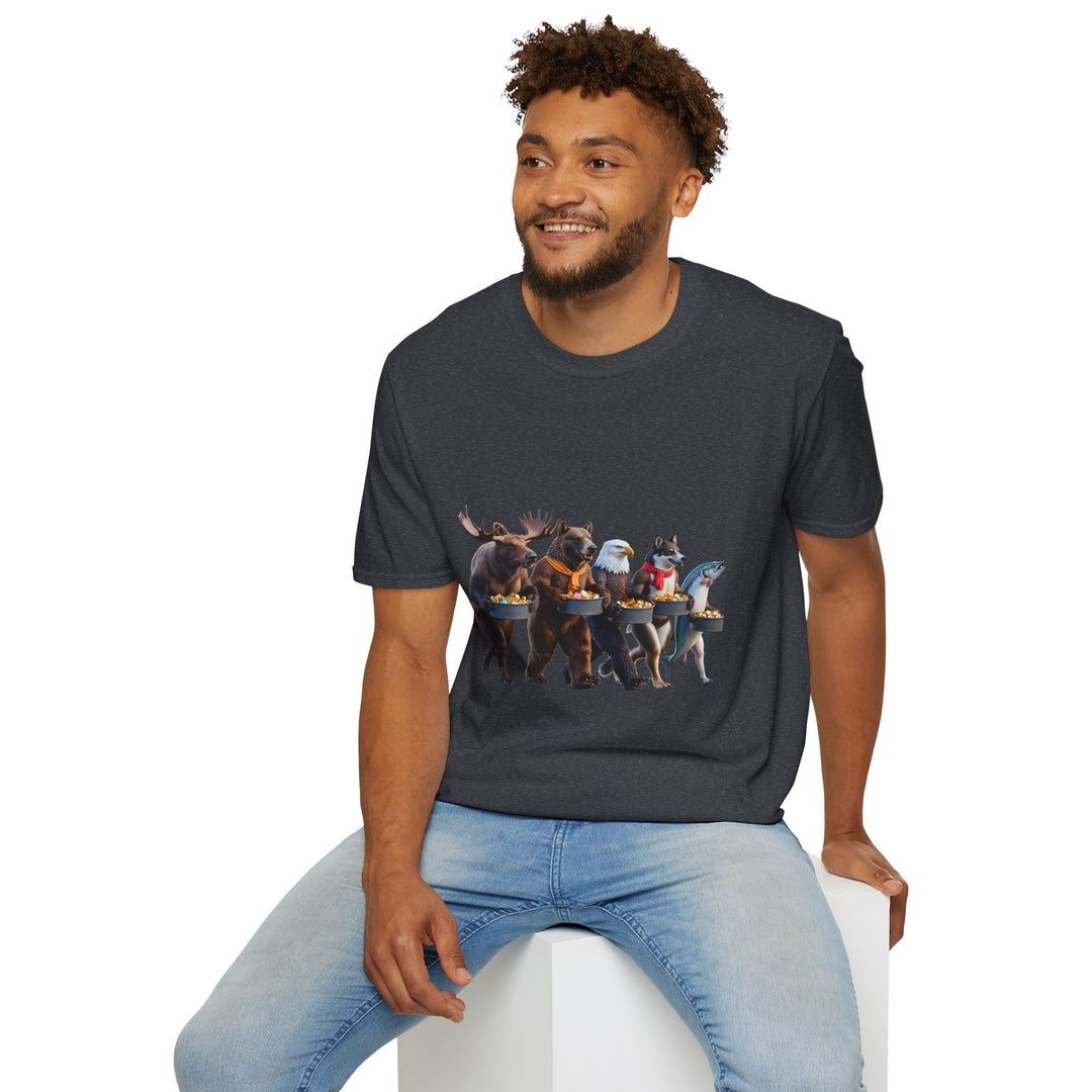 Alaska Halloween Wildlife Parade T-Shirt