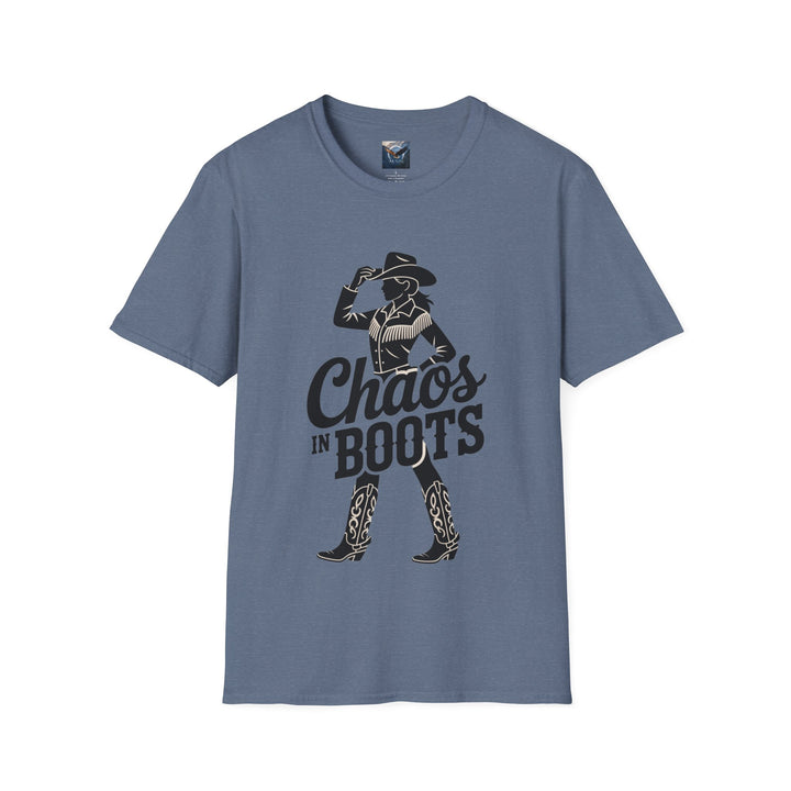 Chaos in Boots Cowgirl Grit T-shirt