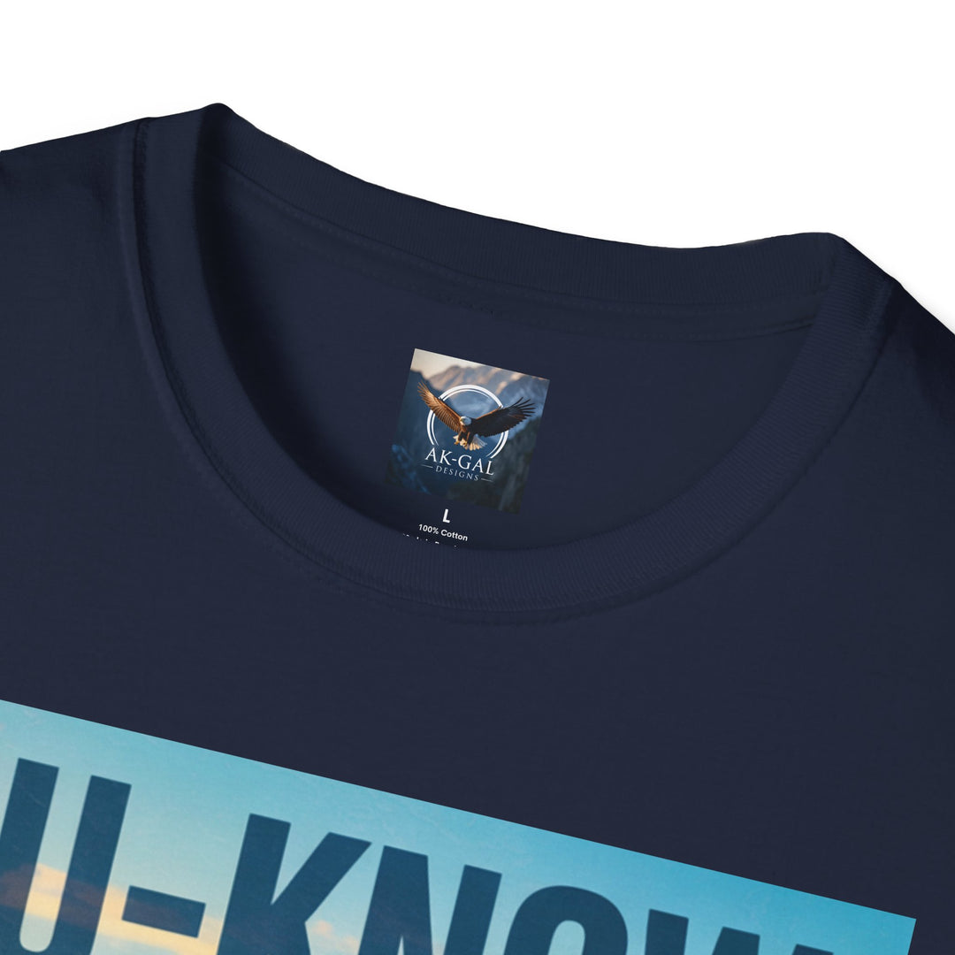 Ju-Know I'm Right Moose Fishing T-Shirt