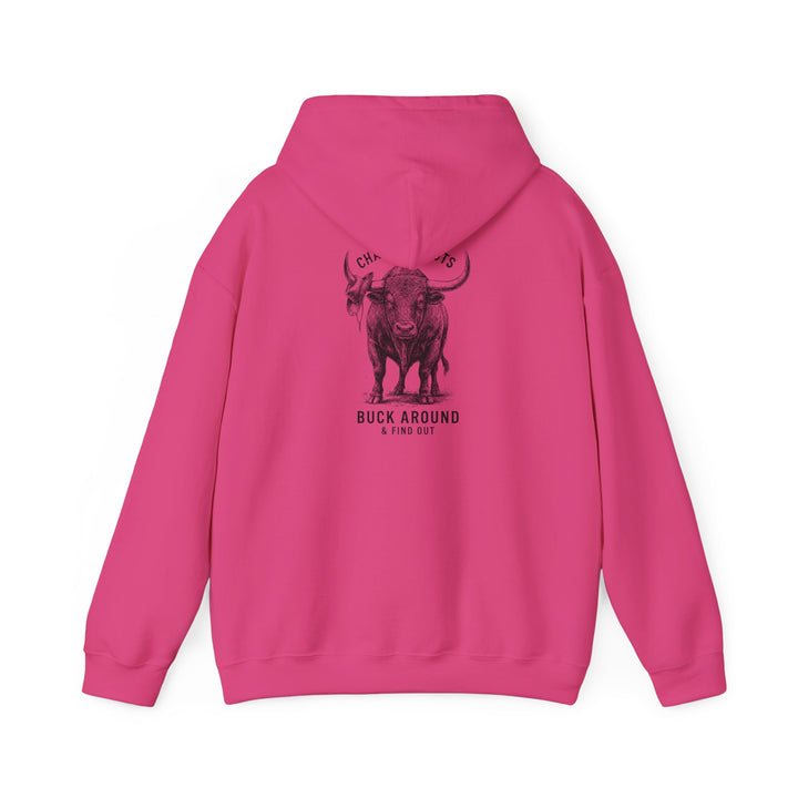 Chaos in Boots Hoodie - Buck Around & Find Out