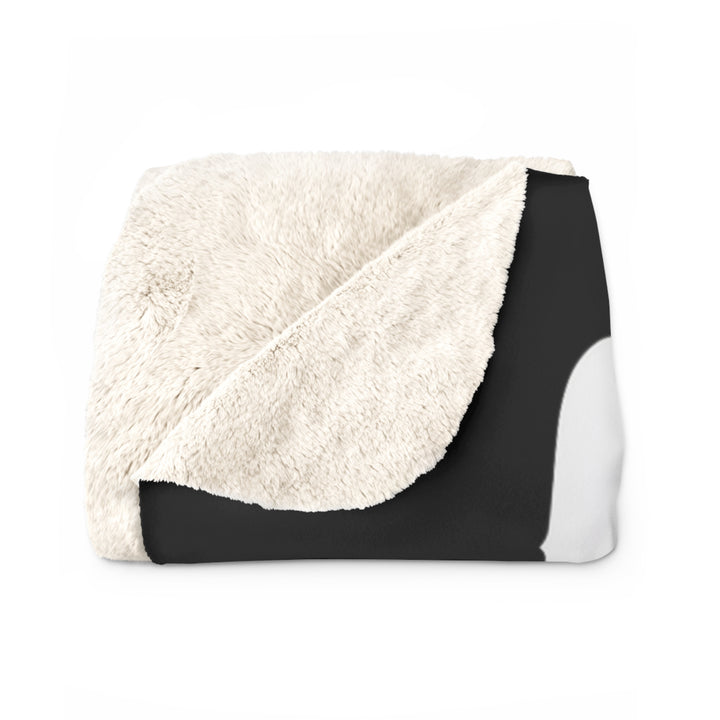 Sherpa Fleece Blanket - Chaos in Boots - Barrel Queen A Design