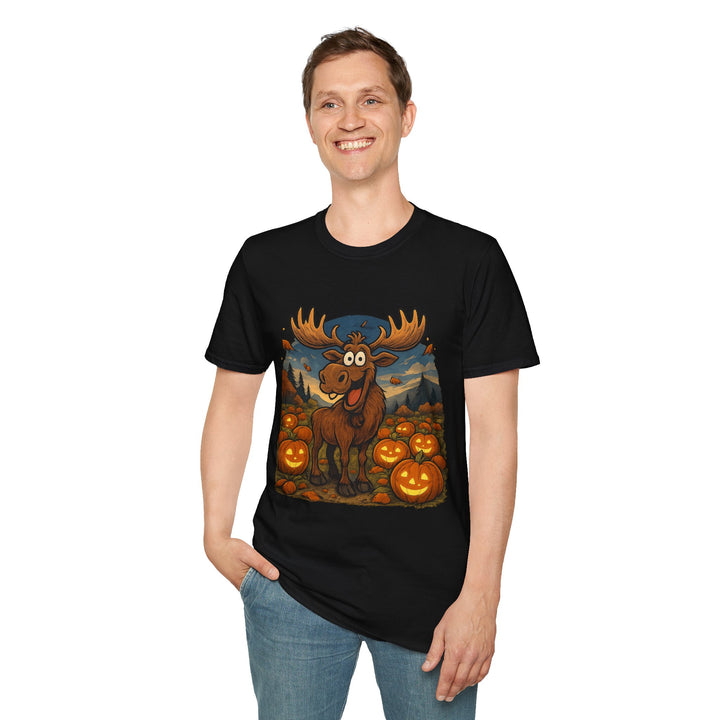 Happy Moose Halloween T-Shirt
