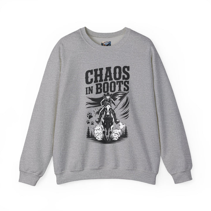 Chaos in Boots Frontier Freedom Rider Sweatshirt