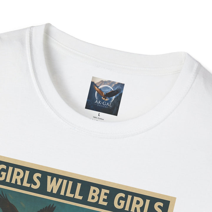 Girls Will Be Girls - Fire & Fishing T-Shirt