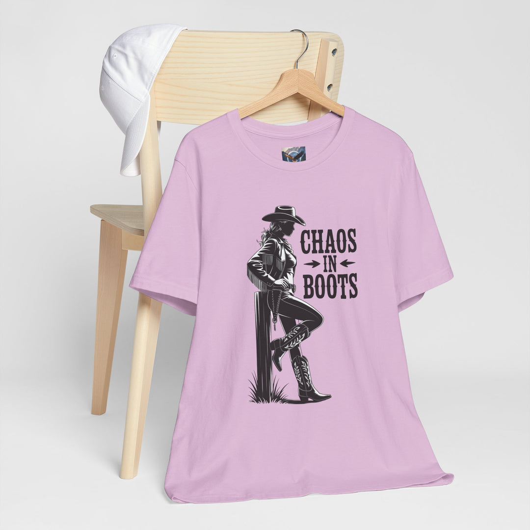 Chaos in Boots T-Cowgirl Rebel (Bella)