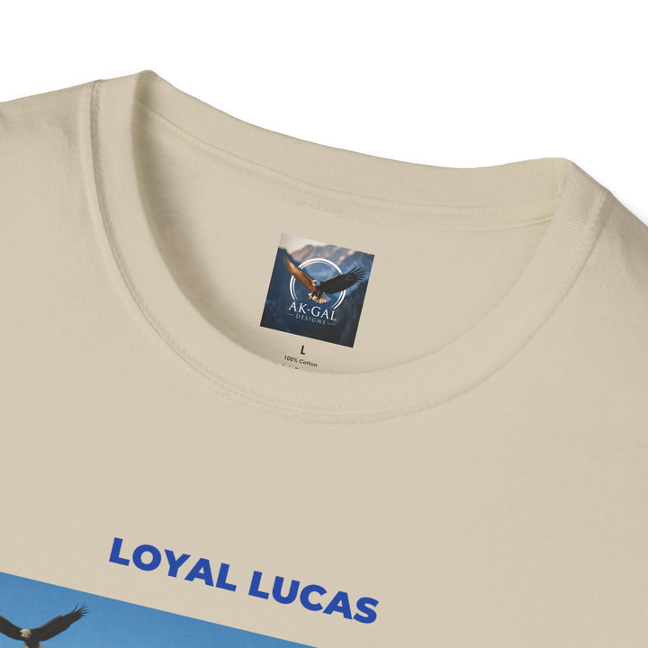 Loyal Lucas – AK-GAL DESIGNS Character Tee