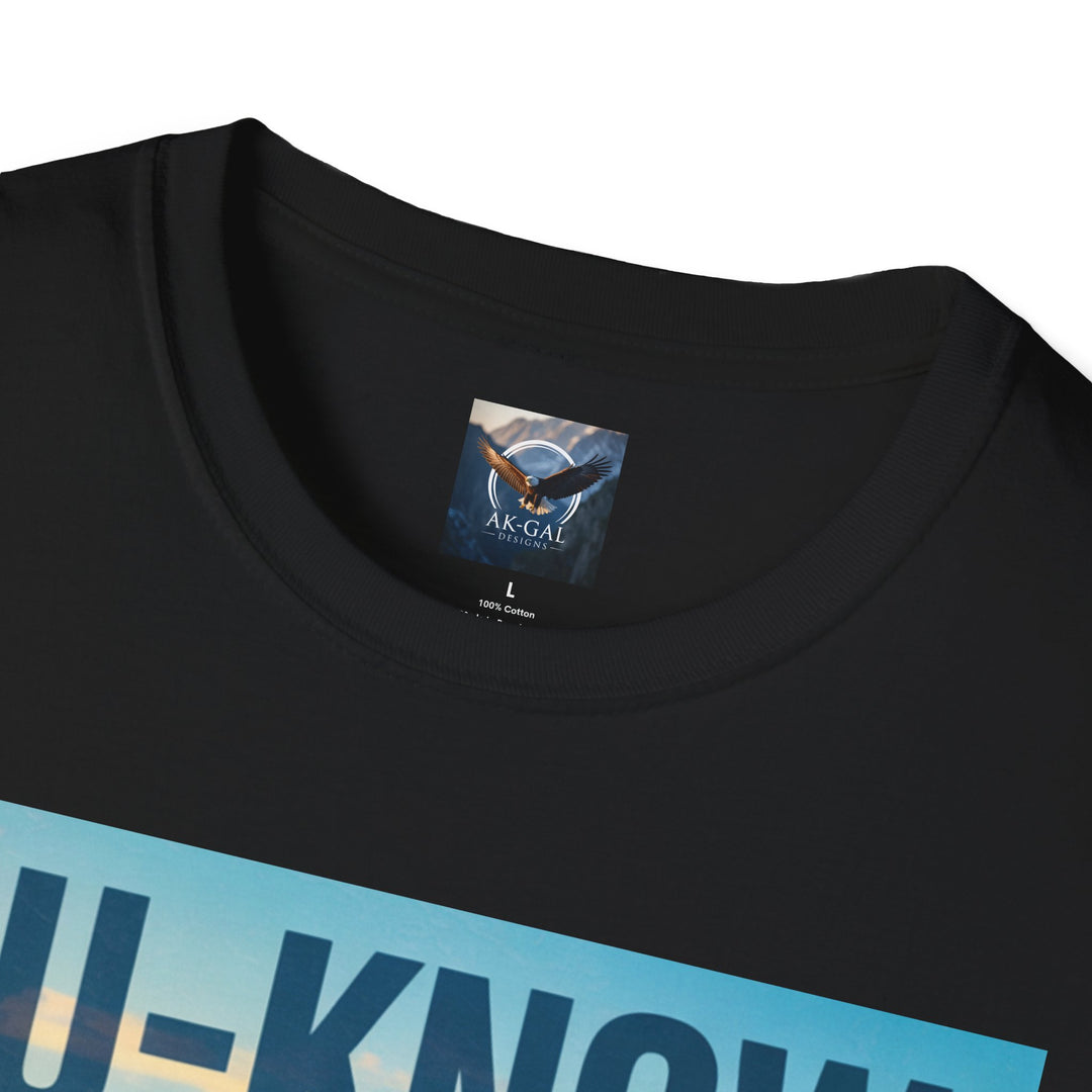 Ju-Know I'm Right Moose Fishing T-Shirt