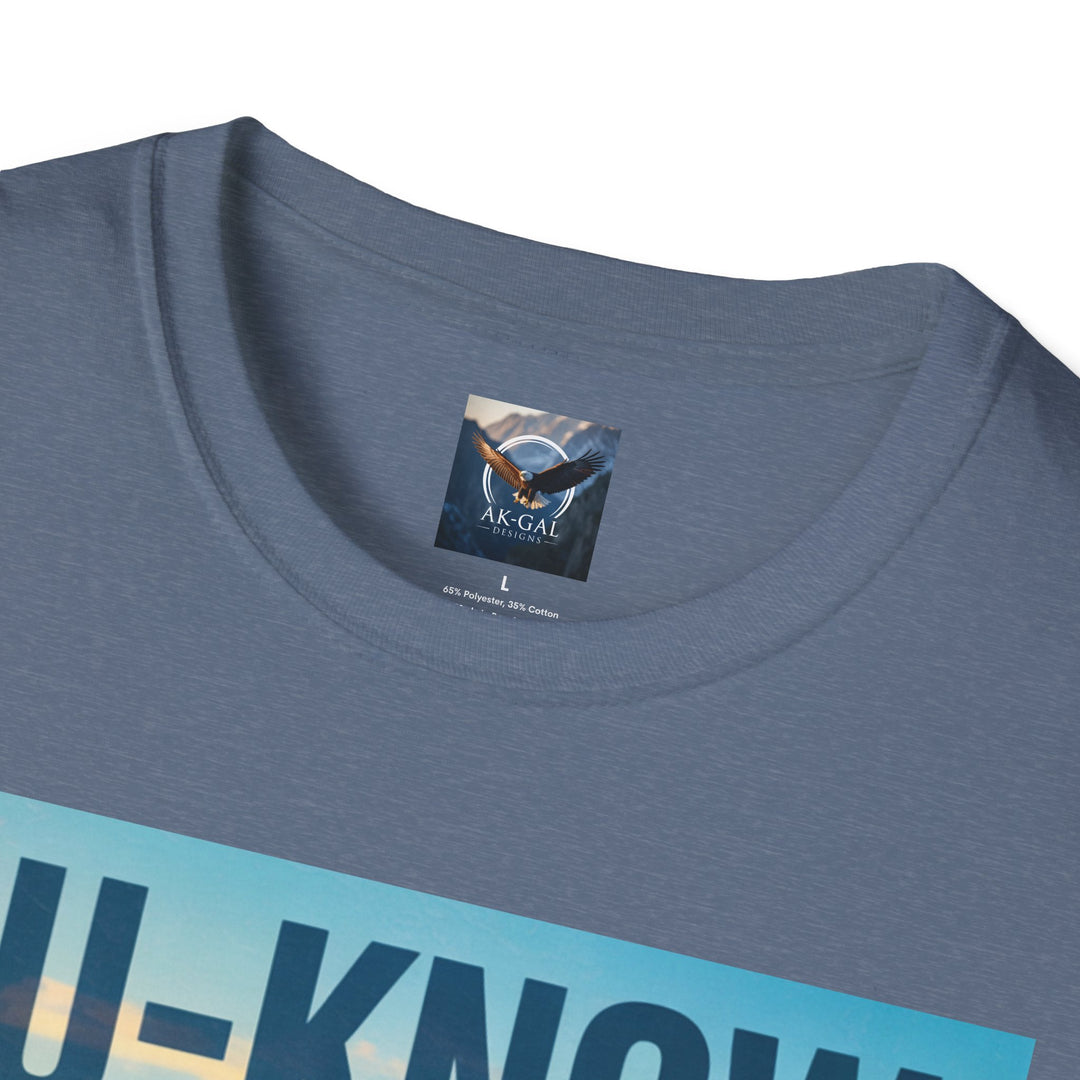 Ju-Know I'm Right Moose Fishing T-Shirt