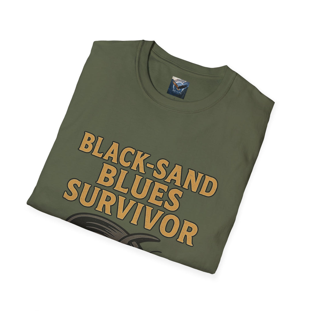 Black Sand Blues Survivor T-Shirt