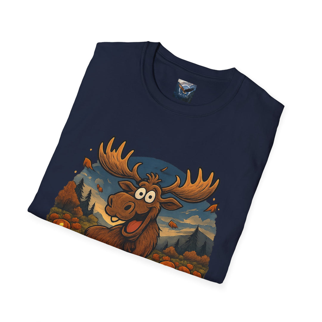 Happy Moose Halloween T-Shirt