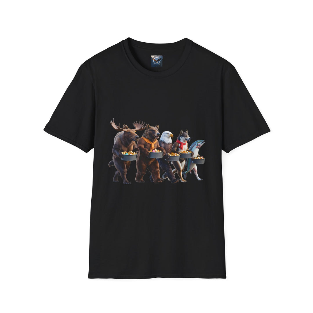 Alaska Halloween Wildlife Parade T-Shirt