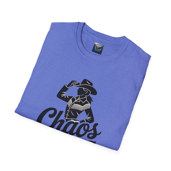 Chaos in Boots Cowgirl Grit T-shirt