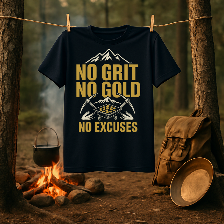 No Grit, No Gold, No Excuses T-Shirt
