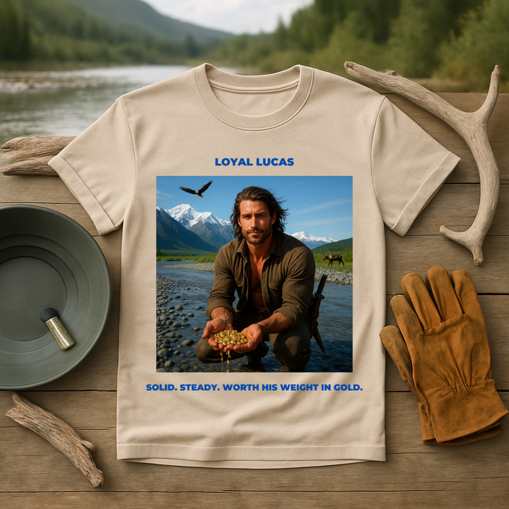 Loyal Lucas – AK-GAL DESIGNS Character Tee