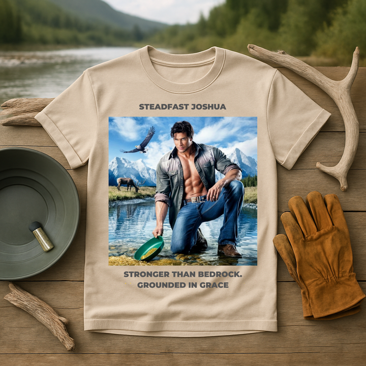 Steadfast Joshua – AK-GAL DESIGNS Character Tee