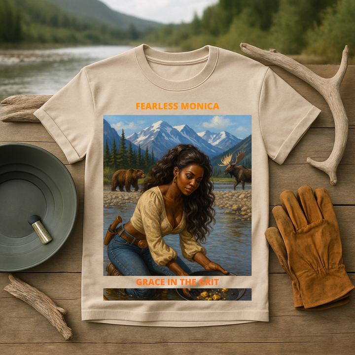 Fearless Monica – AK-GAL DESIGNS Character Tee