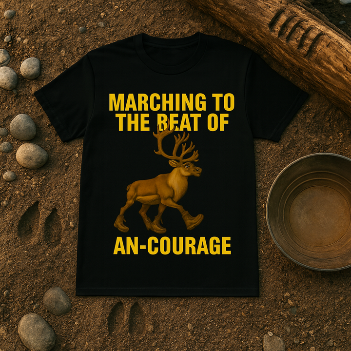 Marching to the Beat of An-Courage Tee