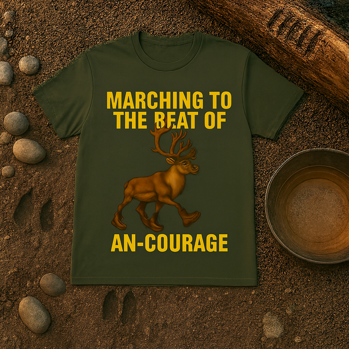 Marching to the Beat of An-Courage Tee