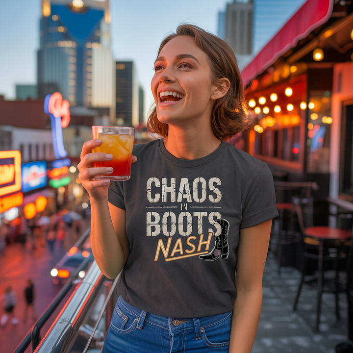 Nashville #3 Chaos in Boots T-Shirt
