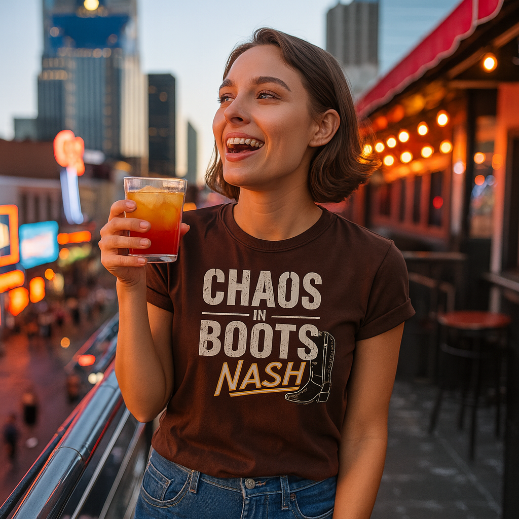 Nashville #3 Chaos in Boots T-Shirt