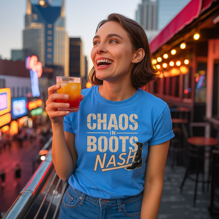 Nashville #3 Chaos in Boots T-Shirt