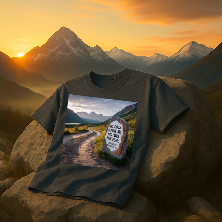 He Goes Before Me T-Shirt