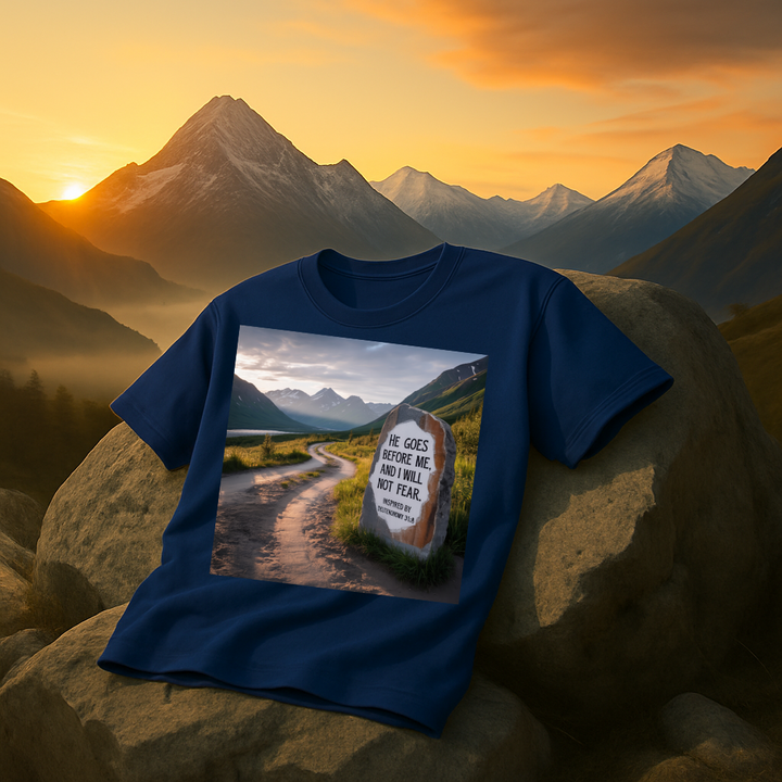 He Goes Before Me T-Shirt