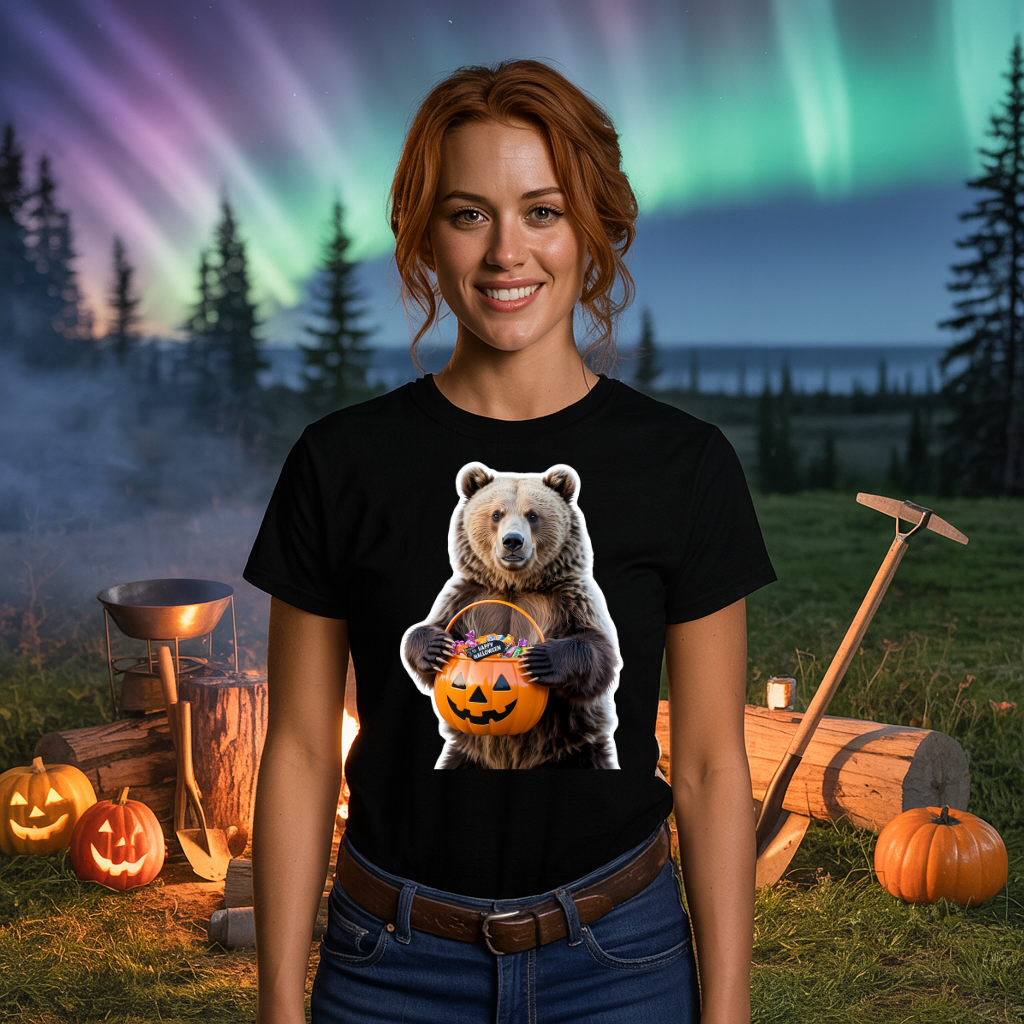 Happy Grizzly Halloween T-Shirt