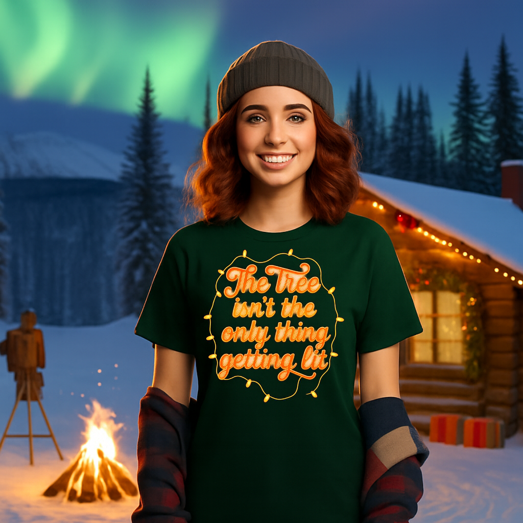 The Tree Isn't the Only Thing Getting Lit T-Shirt