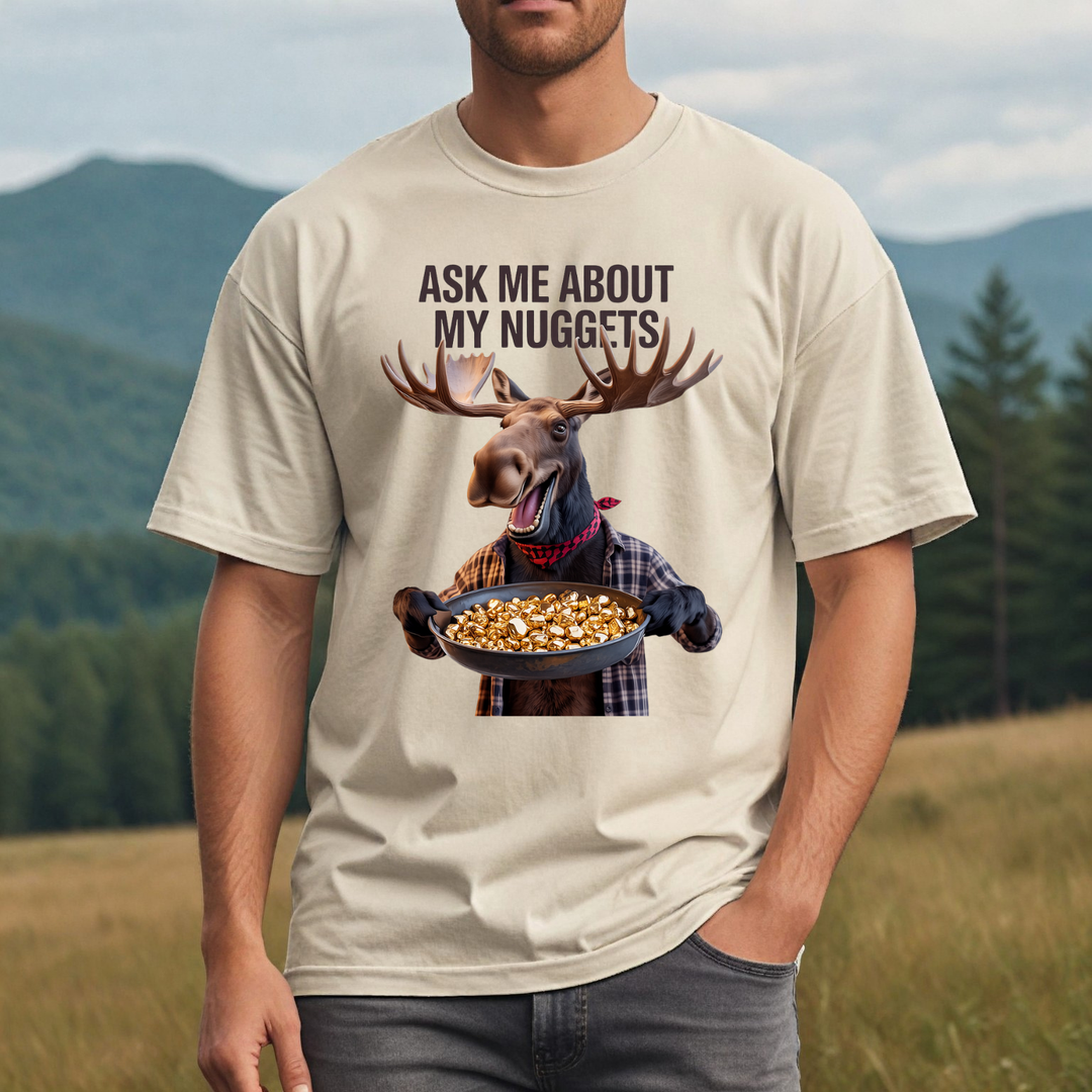 Ask Me About My Nuggets T-Shirt